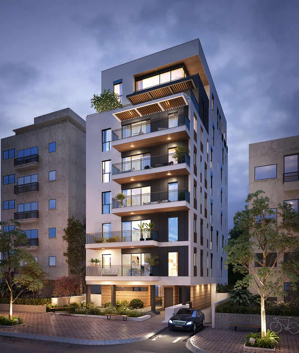 בניין מגורי יוקרה - סמאטס 13 תל אביב