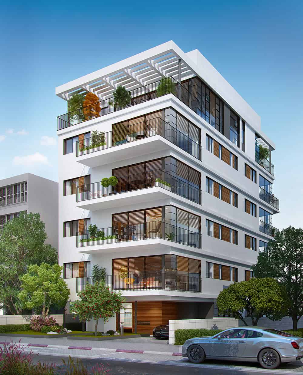 בנייה ירוקה למגורים - שלמה המלך 26 תל אביב